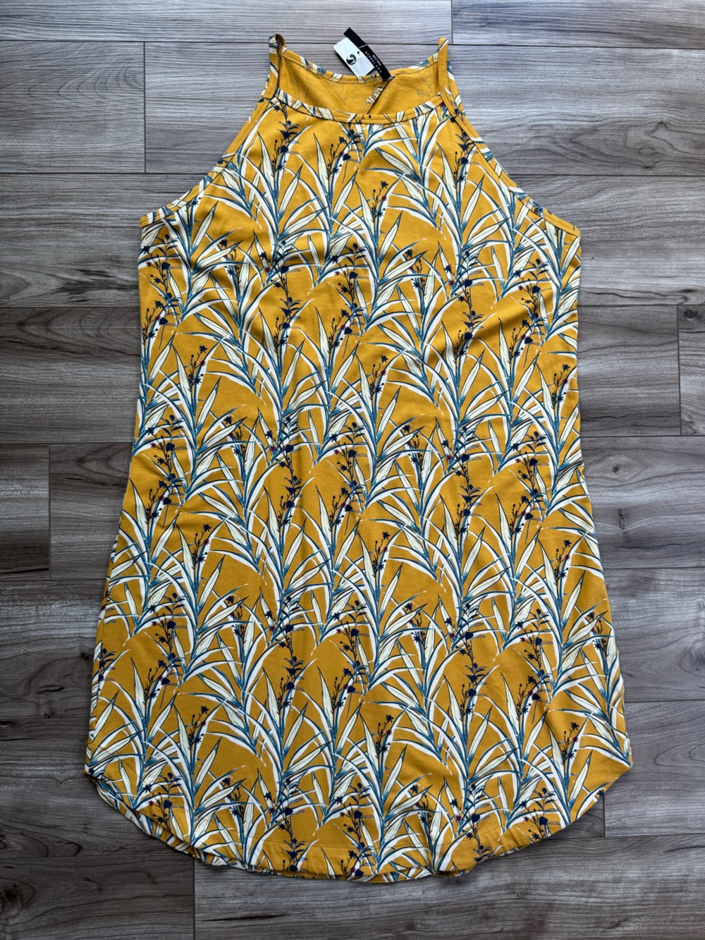 KUHL women’s Kandid tank dress in Golden yellow Size L NEW